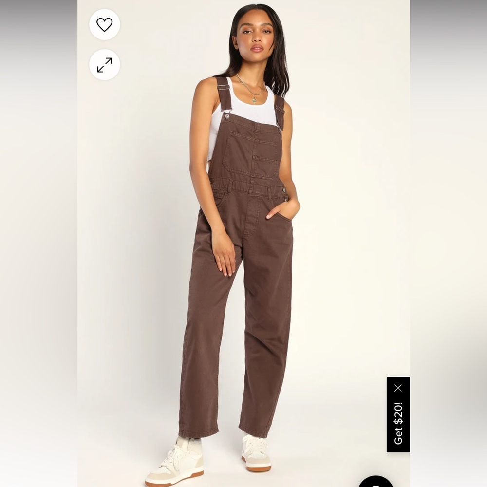 Ziggy Brown Overalls